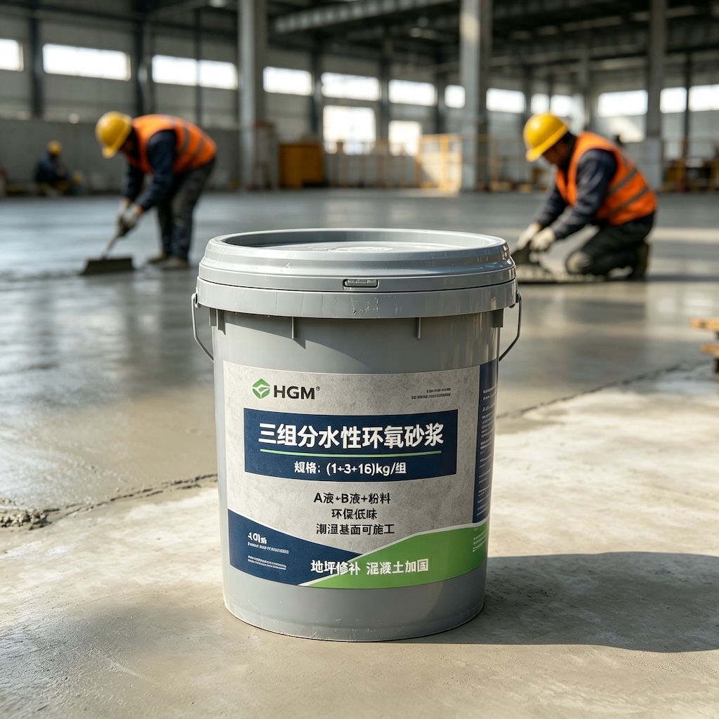 细河三组份水性环氧砂浆